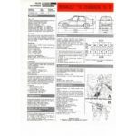 Chamade 16S Fiche Technique Renault