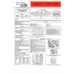 R21 TD GTD Fiche Technique Renault
