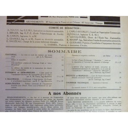 Démarreur 6V   Revue electronic Auto Volt