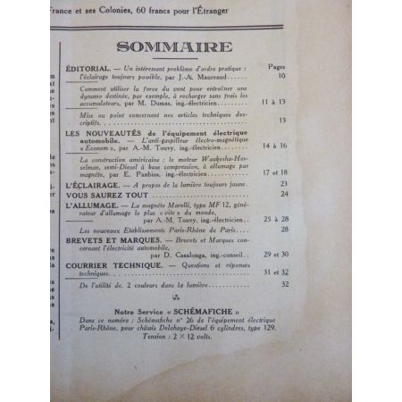 Type 129   Revue Electronic Auto Volt