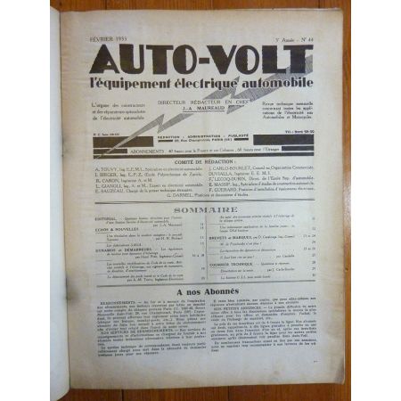 Magasine 044  Revue electronic Auto Volt
