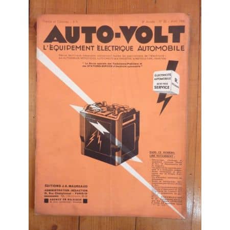 Type 7 II Revue Technique Electronic Auto Volt Citroen