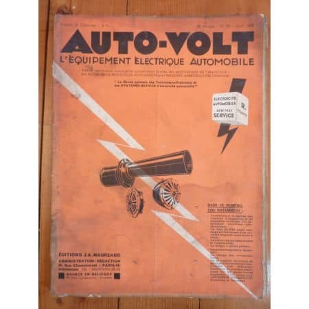 Magazine 084  Revue electronic Auto Volt