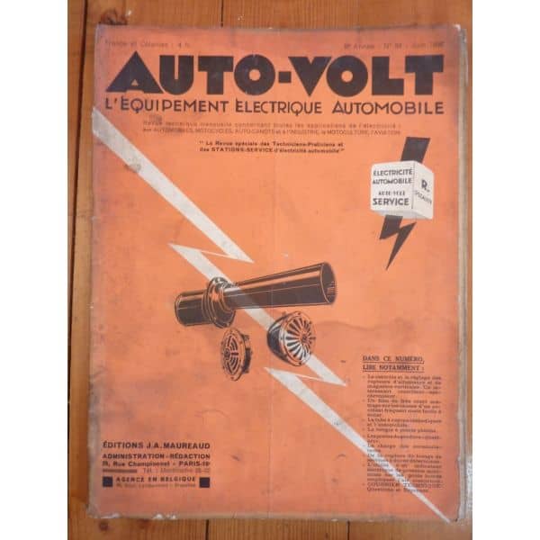 Magazine 084  Revue electronic Auto Volt