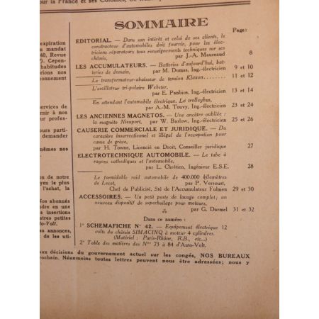 Cinq Revue Auto Volt Simca