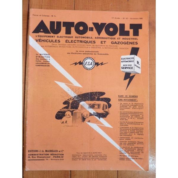 Magazine 0167  Revue electronic Auto Volt