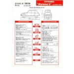 Dyane 6 1968 Fiche Technique Citroen