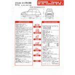 Dyane 6 M28-1 Fiche Technique Citroen