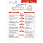 Anglia-Prefect Fiche Technique Ford GB