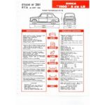 1100 LS 5cv Fiche Technique Simca Talbot