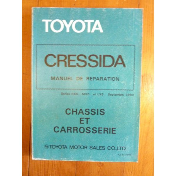 Cressida Manuel Réparation Toyota