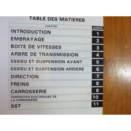 Cressida Manuel Réparation Toyota