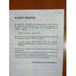 Tercel AL20 Manuel Réparation Toyota