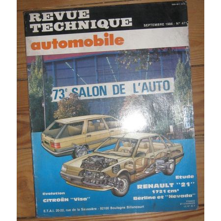 R21 Nevada Revue Technique Renault