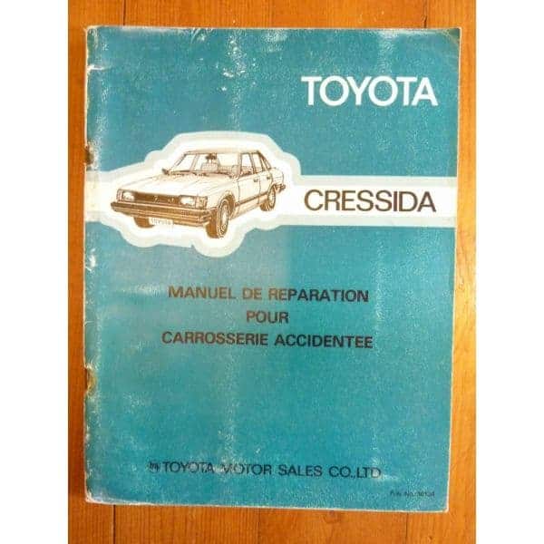 Cressida Manuel Réparation Carrosserie Toyota