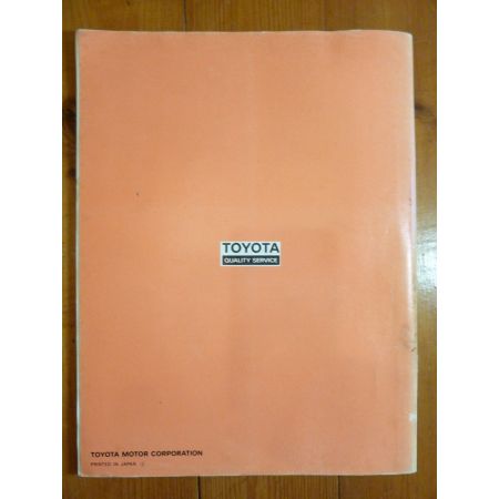 Tercel AL2. Manuel Réparation Toyota