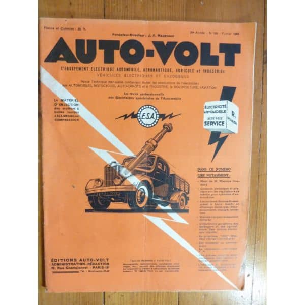 Magazine 0188  Revue electronic Auto Volt