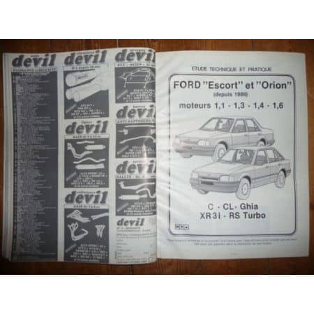 Escort Orion 86- Revue Technique Ford