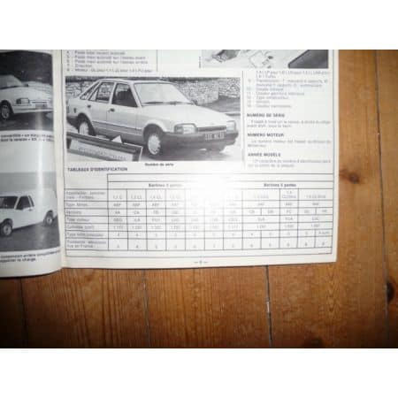 Escort Orion 86- Revue Technique Ford