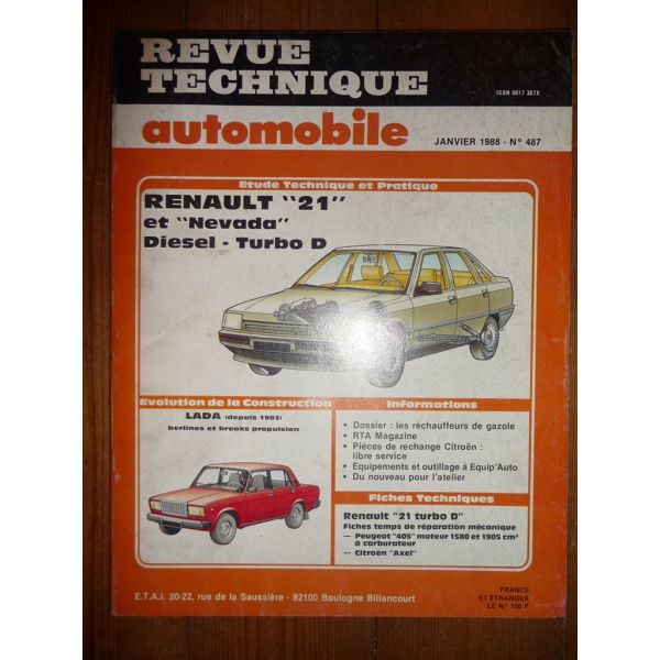 R21 Nevada Die Revue Technique Renault