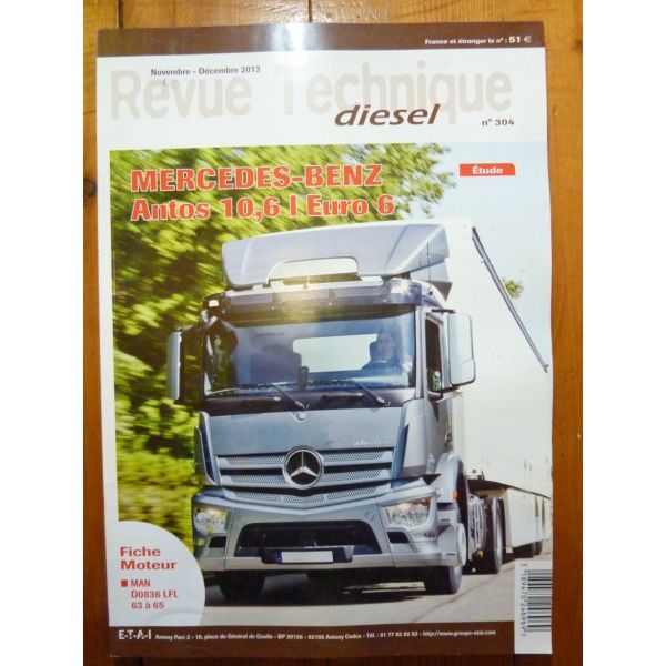 Antos 10.6 Revue Technique PL Mercedes