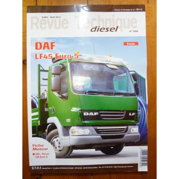 LF45 E5 Revue Technique PL DAF