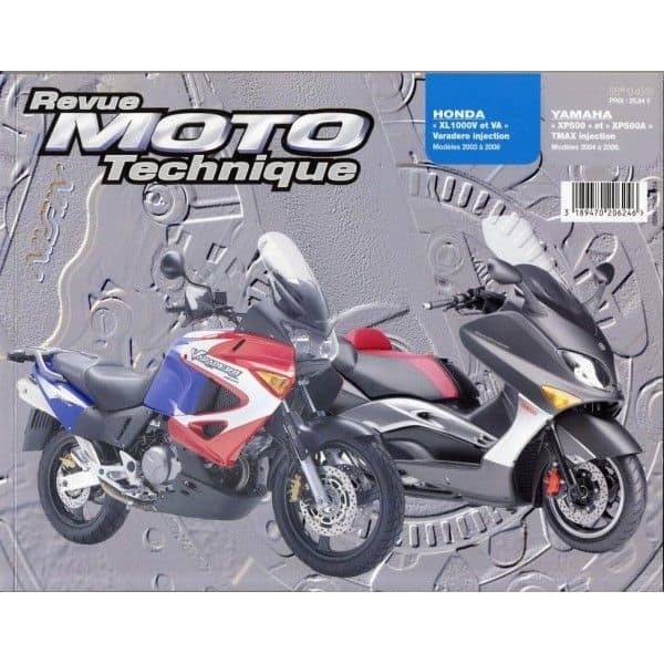 XL1000V XP500 Revue Technique moto Honda Yamaha