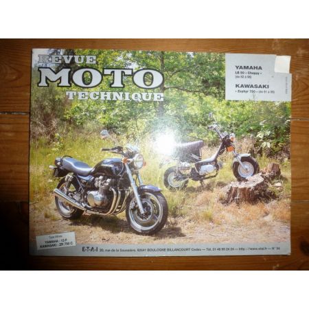LB50 Chappy Zephyr 750 Revue Technique moto Kawasaki Yamaha