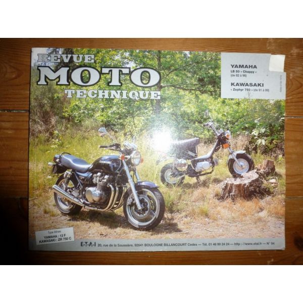 LB50 Chappy Zephyr 750 Revue Technique moto Kawasaki Yamaha