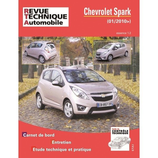 Spark 1.2i 10- Revue Technique Chevrolet