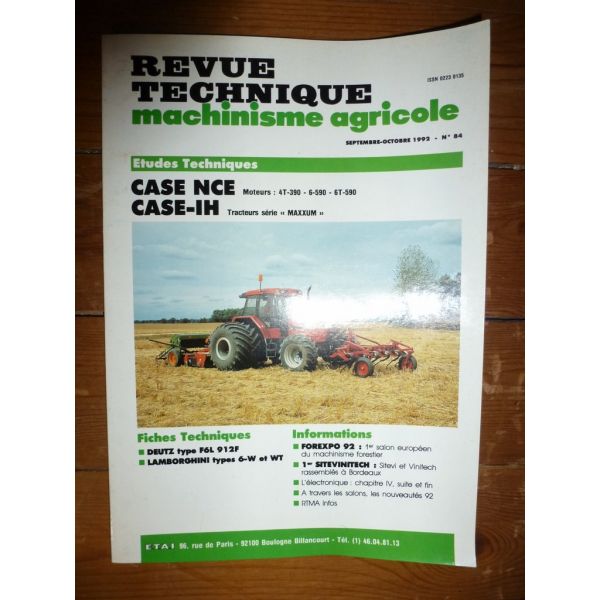 Maxxum 5120 5130 5140 Revue Technique Agricole Case Axial