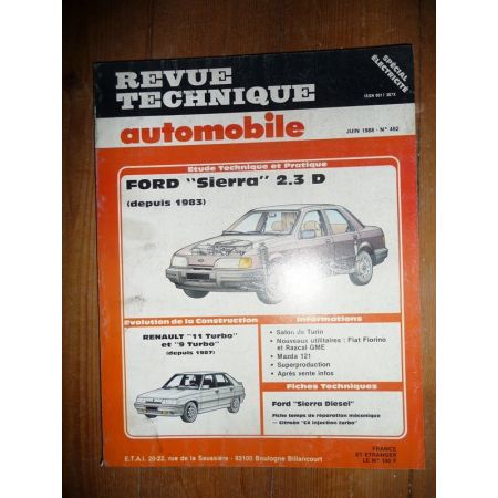 Sierra 2.3D 83- Revue Technique Ford