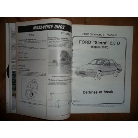 Sierra 2.3D 83- Revue Technique Ford