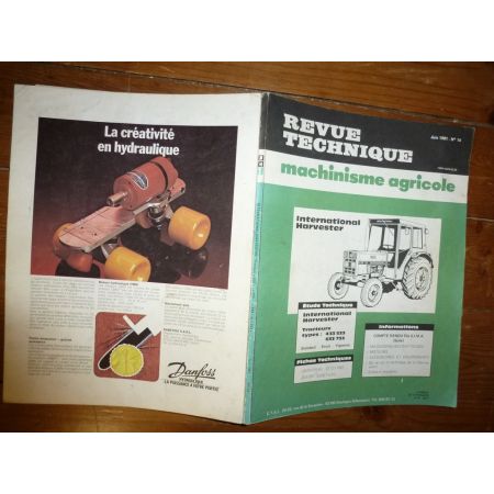 Traktor Reparaturanleitung 433 533 633 733 Anbaumäher 1215 - Für Modelle 433 533 633 733 IHC Traktor Betriebsanleitung