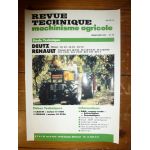 50-12 a 80-14  Revue Technique Agricole Renault