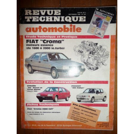 Croma Ess Revue Technique Fiat
