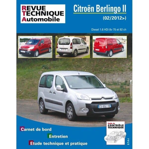 BERLINGO II 12- Revue Technique Citroen