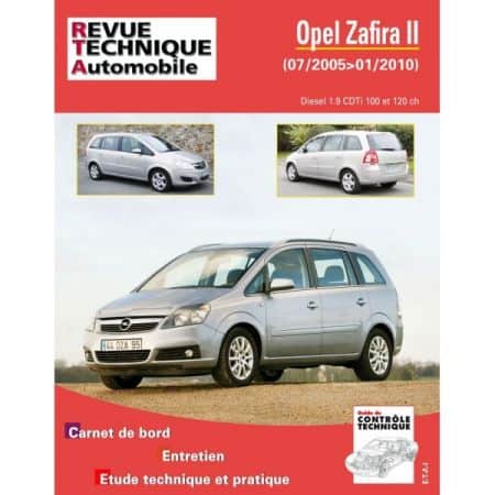 Zafira 05-10 Revue Technique Opel