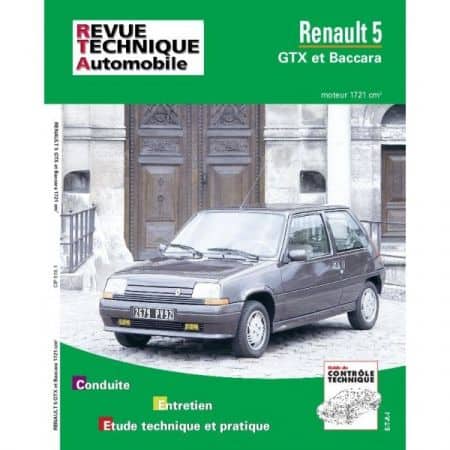 S5 GTX Baccara Revue Technique Renault