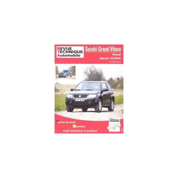 Gd Vitara D 05- Revue Technique Suzuki