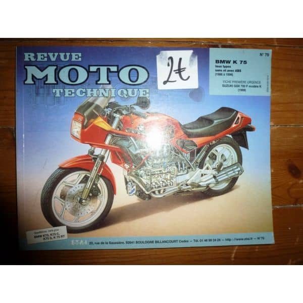 K75 86-96 Revue Technique moto Bmw