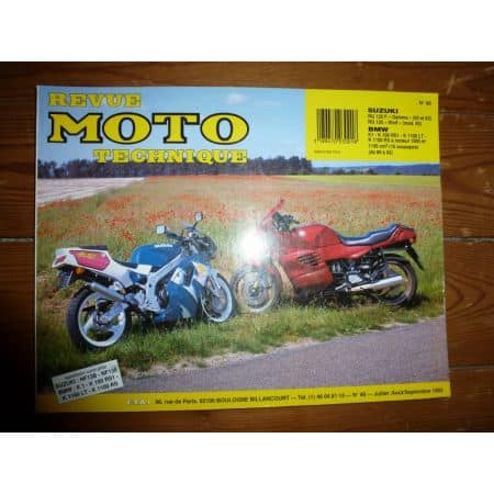 K1 K100 RG125 Revue Technique moto Bmw Suzuki