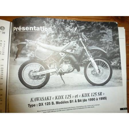 CB500 KDX125 Revue Technique moto Honda Kawasaki