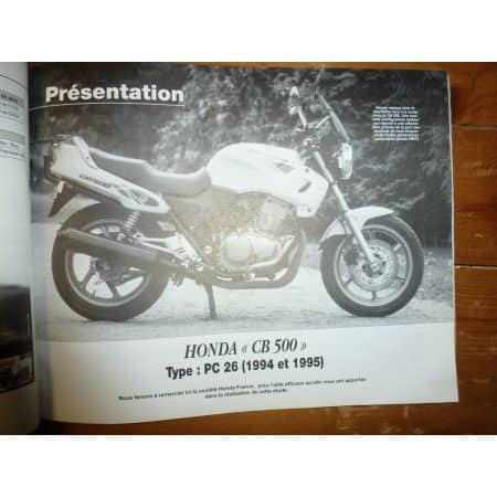 CB500 KDX125 Revue Technique moto Honda Kawasaki