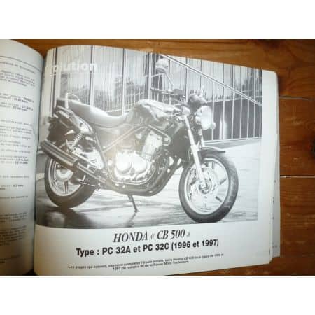 CB500 KDX125 Revue Technique moto Honda Kawasaki