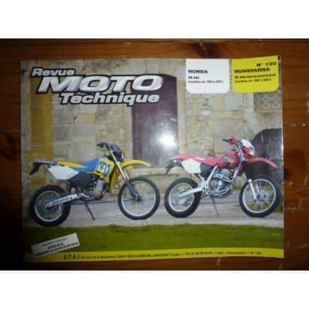 XR400 TE350 610 Revue Technique moto Honda Husqvarna