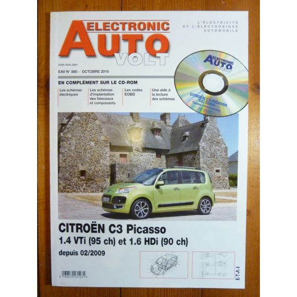 C3 Picasso Revue Technique Electronic Auto Volt Citroen