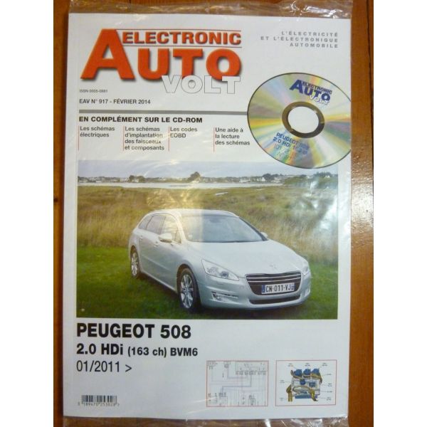 508 II Revue Technique Electronic Auto Volt Peugeot
