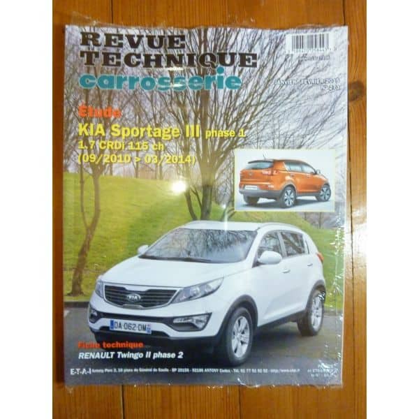 Sportage III Revue Technique Carrosserie Kia
