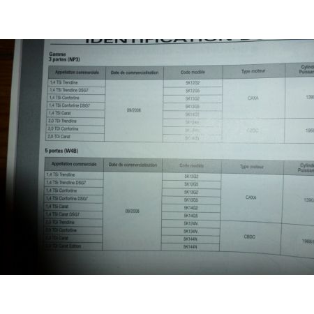 Golf IV 08- Revue Technique VW